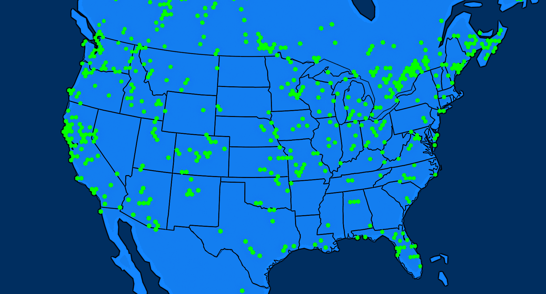 De Actualidad 804h3m: Starlink Service Area Map